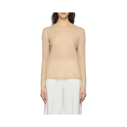 Round-Neck And Long-Sleeved Sweater