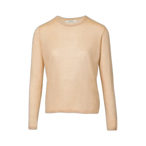 Round-Neck And Long-Sleeved Sweater