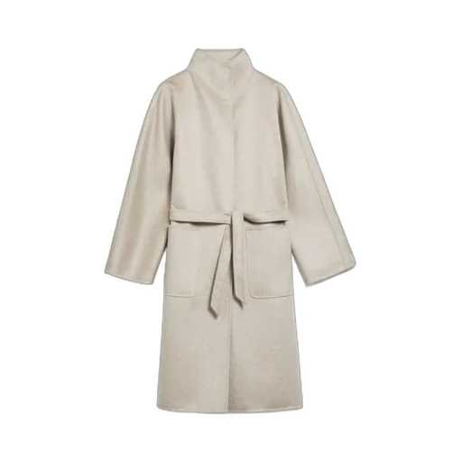 Lilia Belted Long-Sleeved Coat