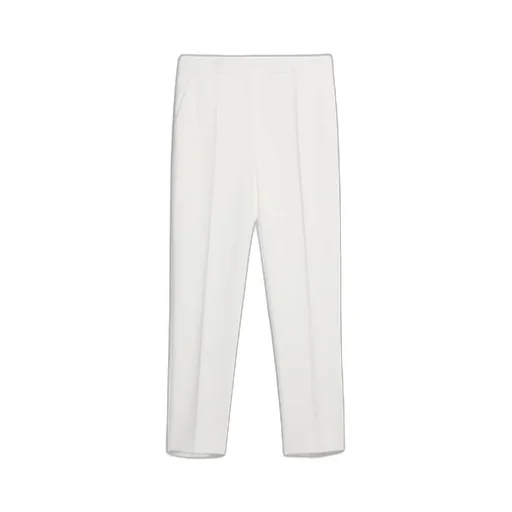 Mid-Rise Cropped Trousers
