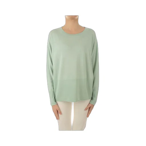 Long-Sleeved Round-Neck Sweater