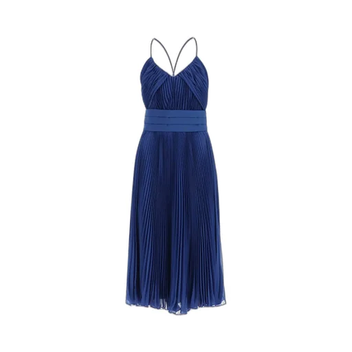 Fully-Draped Midi Dress