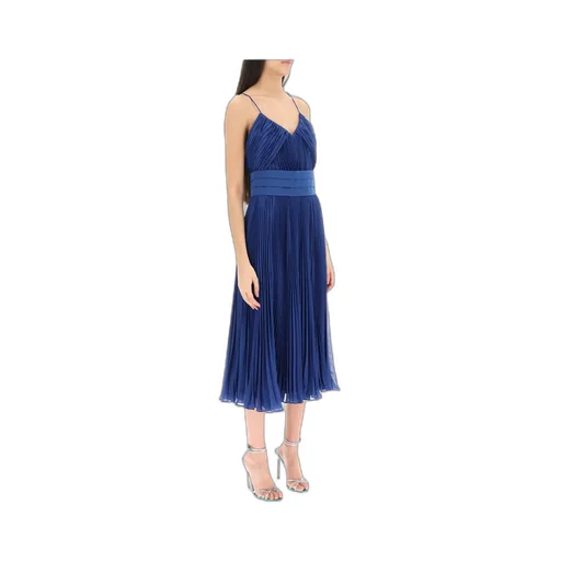 Fully-Draped Midi Dress
