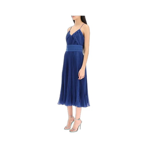 Fully-Draped Midi Dress