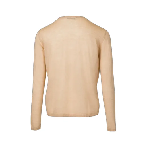 Round-Neck And Long-Sleeved Sweater