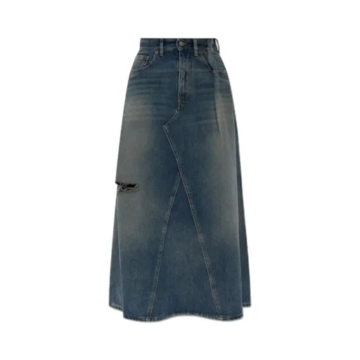 Distressed Skirt