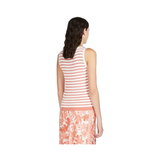 Striped Knitted Tank Top