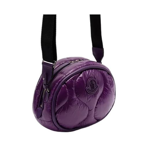 Logo Patch Zip-Up Shoulder Bag