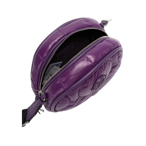 Logo Patch Zip-Up Shoulder Bag