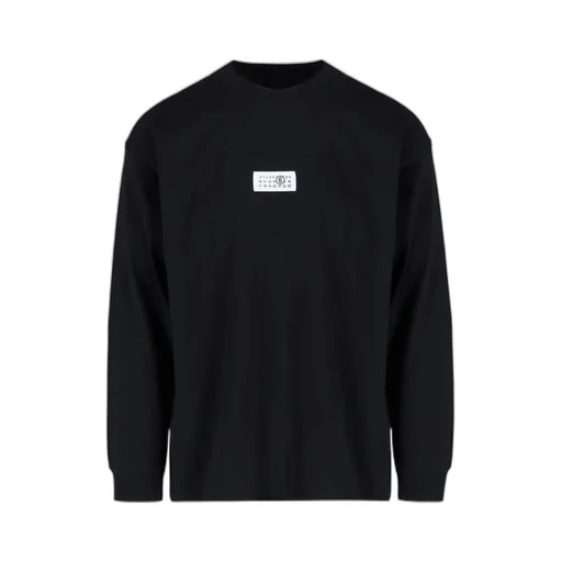 Logo Patch Crewneck Sweatshirt