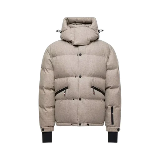 Krun Hooded Wool Down Ski Jacket