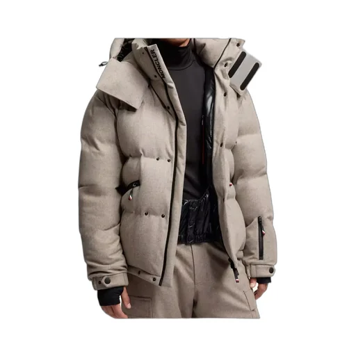 Krun Hooded Wool Down Ski Jacket