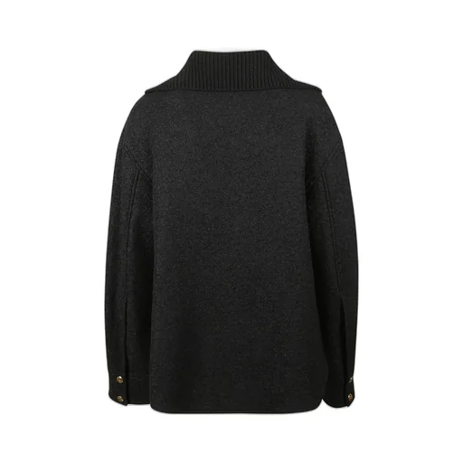 Logo Patch Zip-Up Shirt