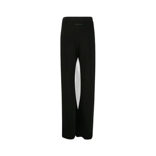 Logo-Print Flared Trousers