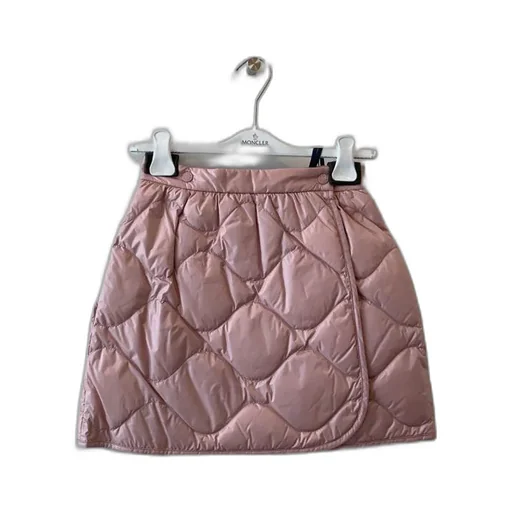 Logo Patch Quilted Skirt