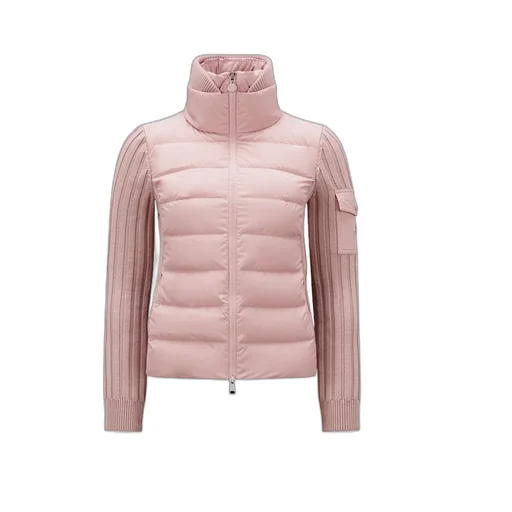 Padded Wool Cardigan