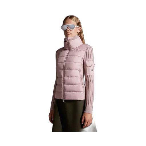 Padded Wool Cardigan