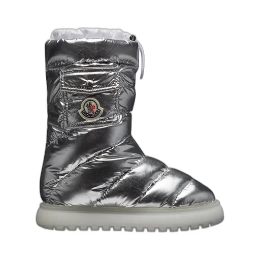 Logo Patch Puffer Boots