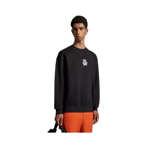 Teddy Bear Patch Sweatshirt