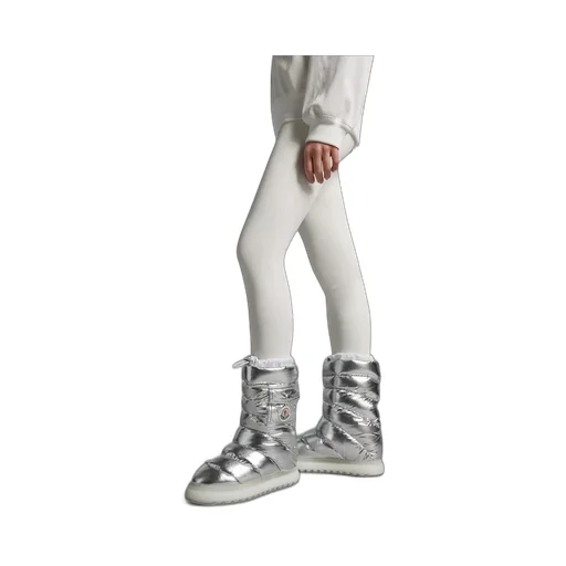 Logo Patch Puffer Boots