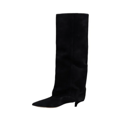 Pointed High Boots