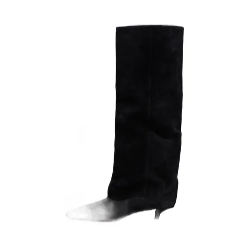 Pointed High Boots
