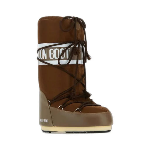 Icon Logo Printed Lace-Up Boots