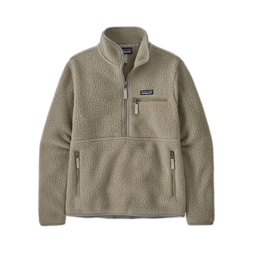 Retro Pile Fleece Marsupial Pullover