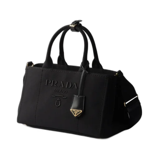 Logo-Embroidered Large Handbag