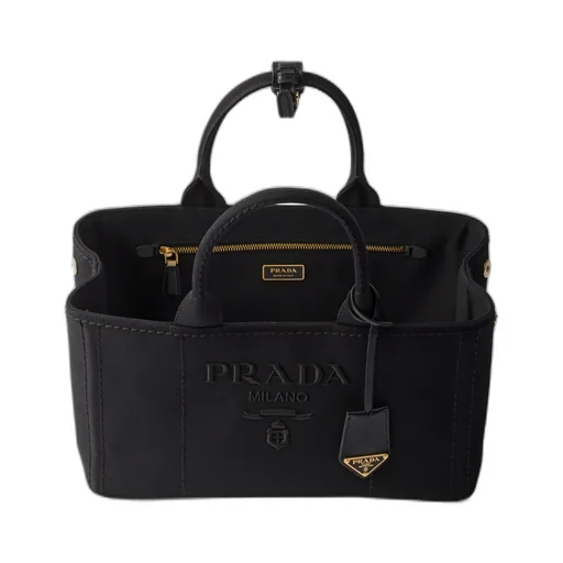 Logo-Embroidered Large Handbag