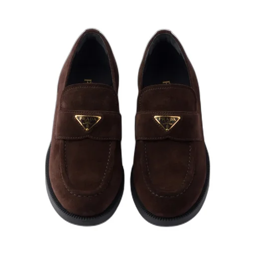 Suede Loafers