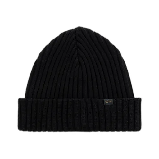 Ribbed-Knit Beanie Hat