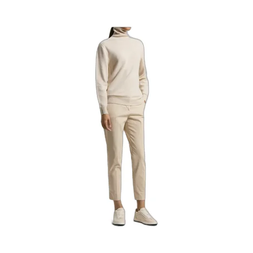 Ruffled Fabric Trousers