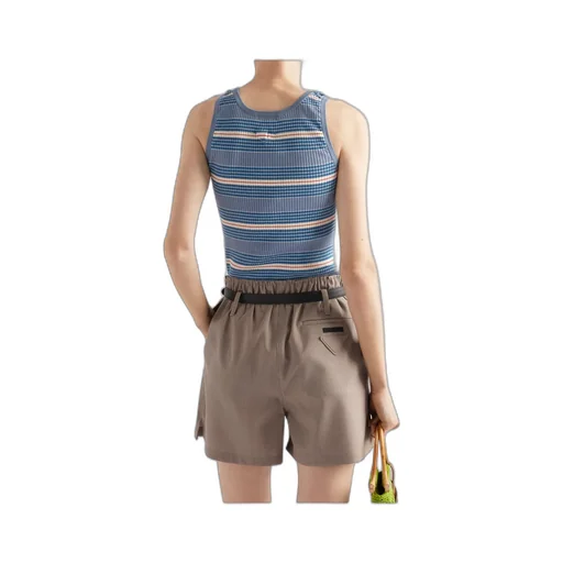 Striped Ribbed Tank Top