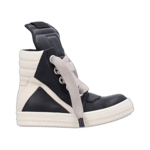 Lace-Up High-Top Sneakers