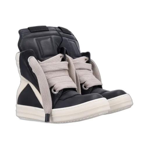 Lace-Up High-Top Sneakers