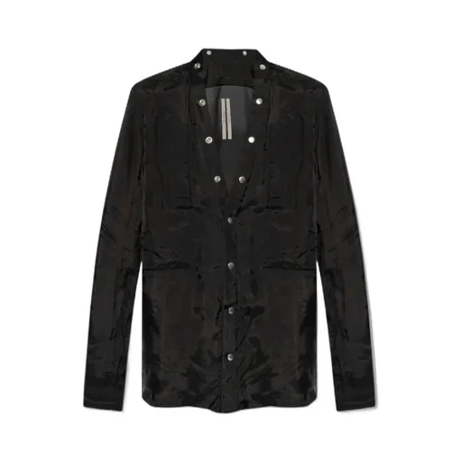 Long-Sleeved Button-Up Shirt