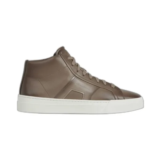 Logo-Print High-Top Sneakers