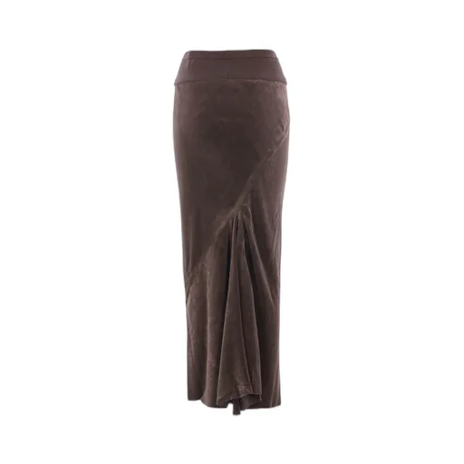 Draped Midi Skirt