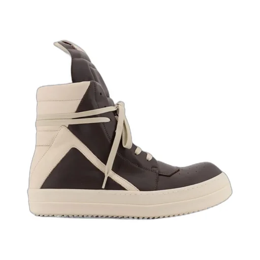 Geobasket High-Top Leather Sneakers