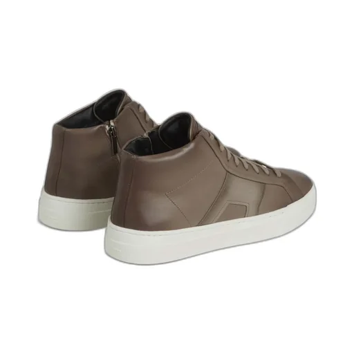 Logo-Print High-Top Sneakers