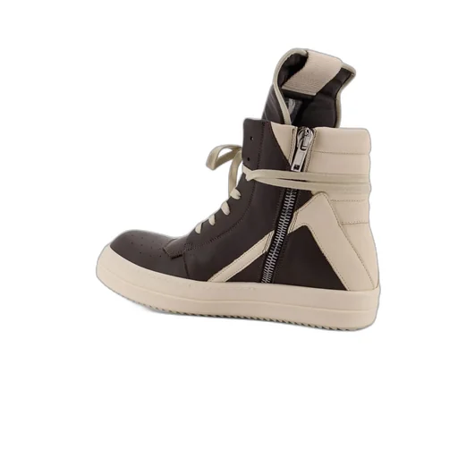 Geobasket High-Top Leather Sneakers