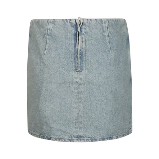 Irregular Denim Skirt