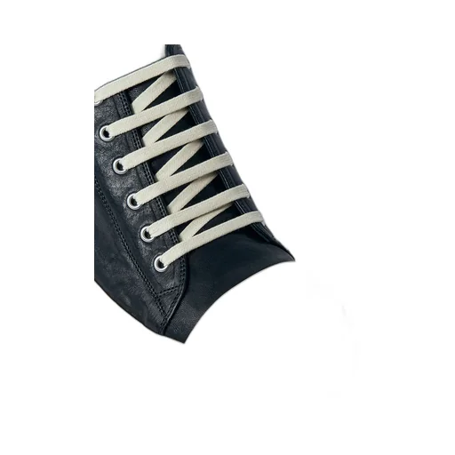 Round Toe Lace-Up Sneakers