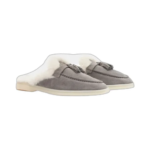 Lucrezia Shearling Slip-On Mules