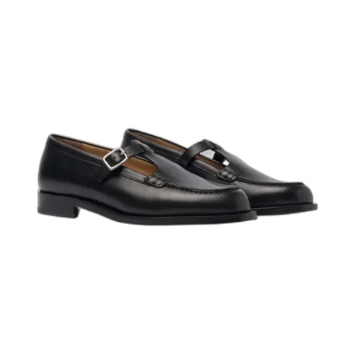 Edna Buckle Fastened Flat Shoes