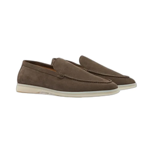 Ludovico Round-Toe Slip-On Loafers