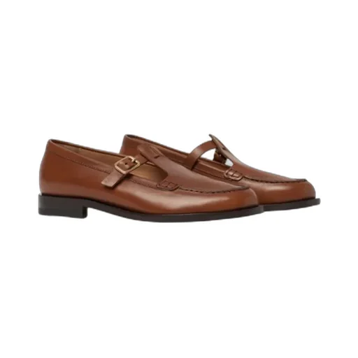 Edna Buckle Fastened Flat Shoes
