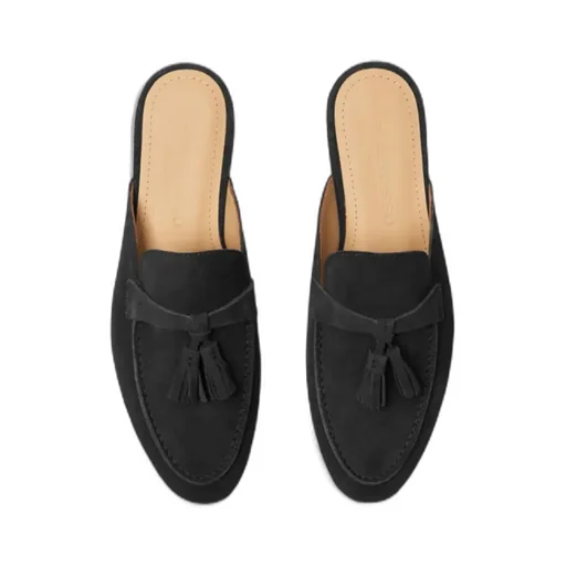 Lucrezia Tassel-Detailed Slip-On Mules