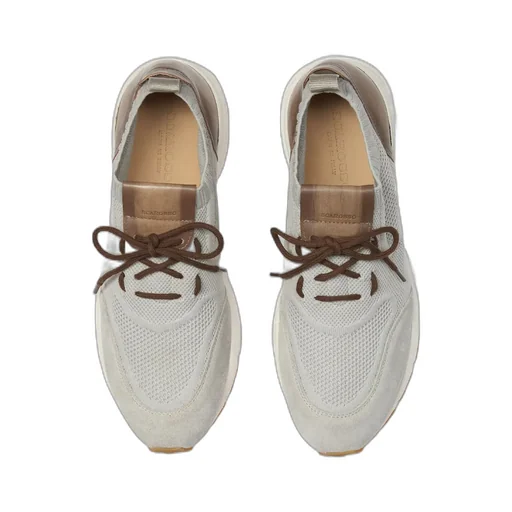 Robbie Knitted Lace-Up Sneakers